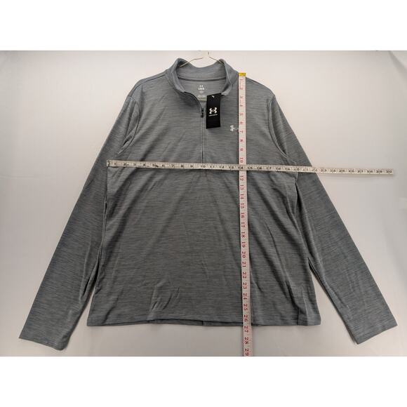 NWT Under Armour UA Tech Twist Women's ½ Zip in Castlerock size Large - Picture 7 of 7